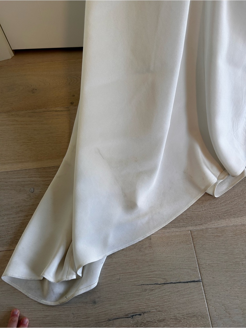 Grace Loves Lace Honey Silk w Eyelash Lace -Ivory - Picture 10 of 14